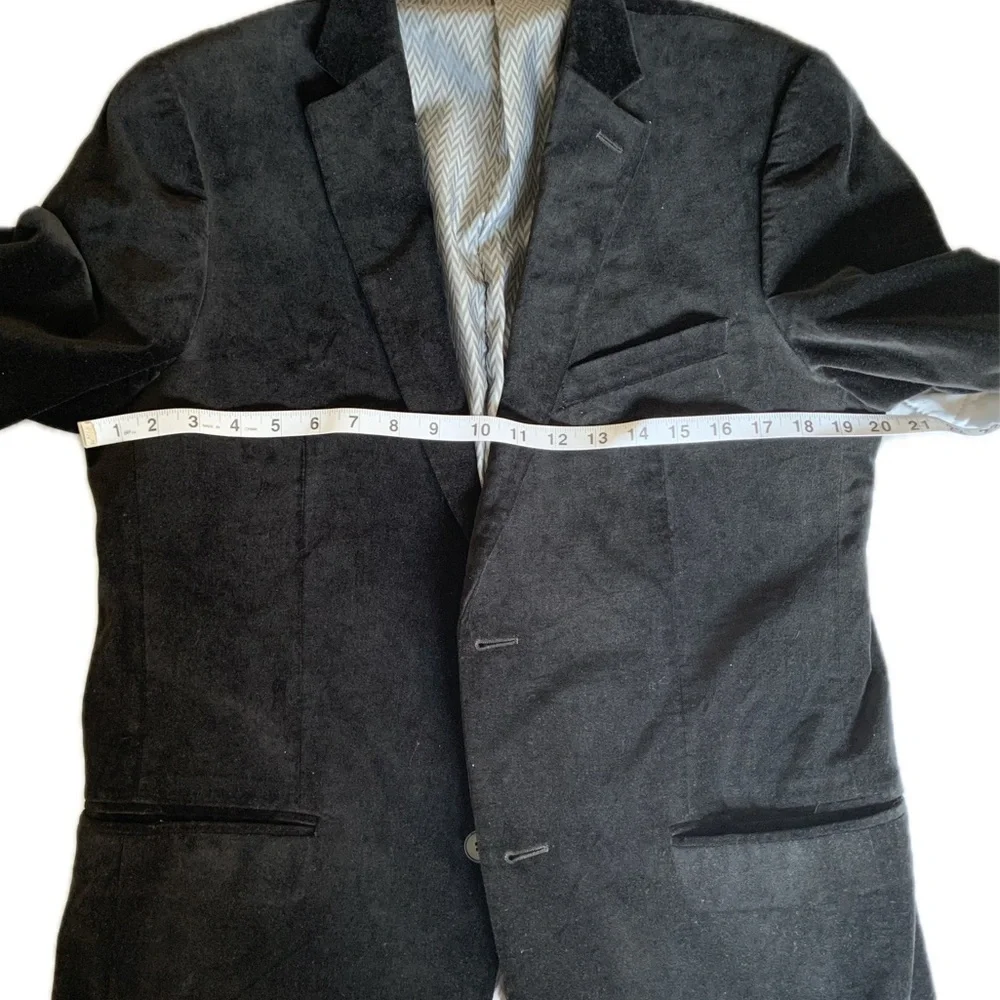 Men’s Alfani Velvet Blazer size 40L - Picture 5 of 10